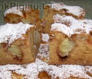 Obuolių pyragas pagal senovinį receptą